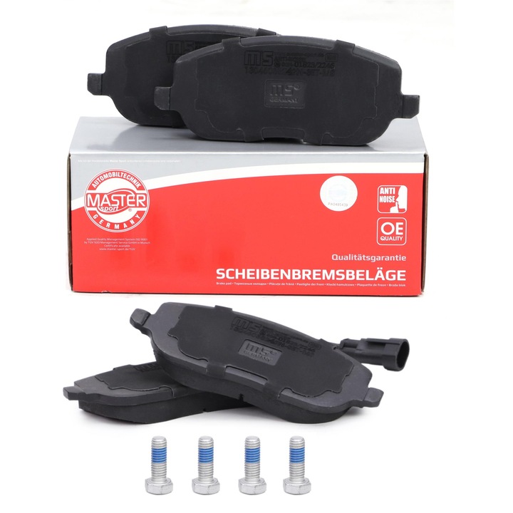 Master-Sport fékbetét készlet, FIAT CROMA (194_) típushoz, 4 darab, 147x60,1mm, 1,9kg