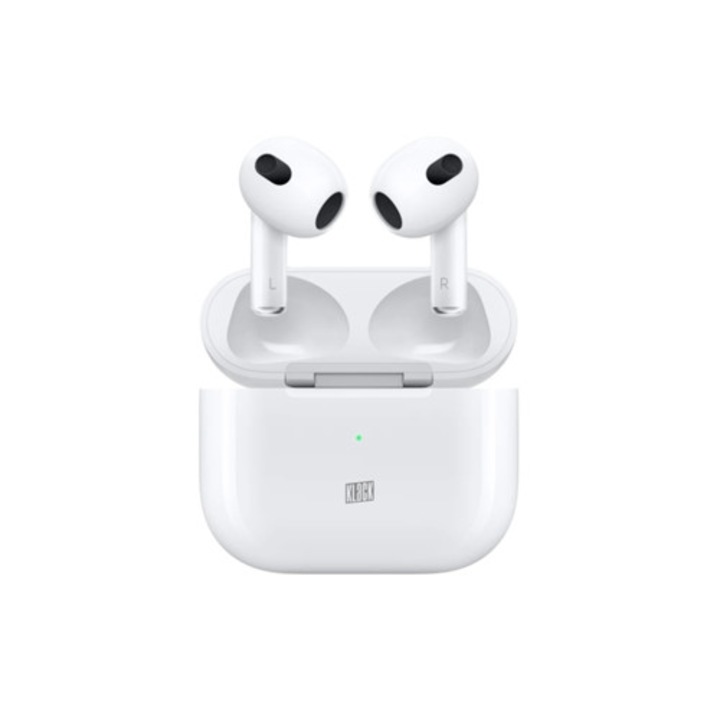 Casti Wireless Bluetooth True Wireless, pentru Android si iOS, alb