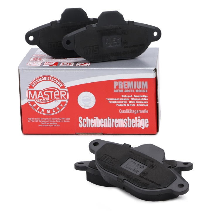 Master-Sport első fékbetét készlet FIAT PANDA, PUNTO, SEICENTO, 600, 17mm, 115x55,1mm