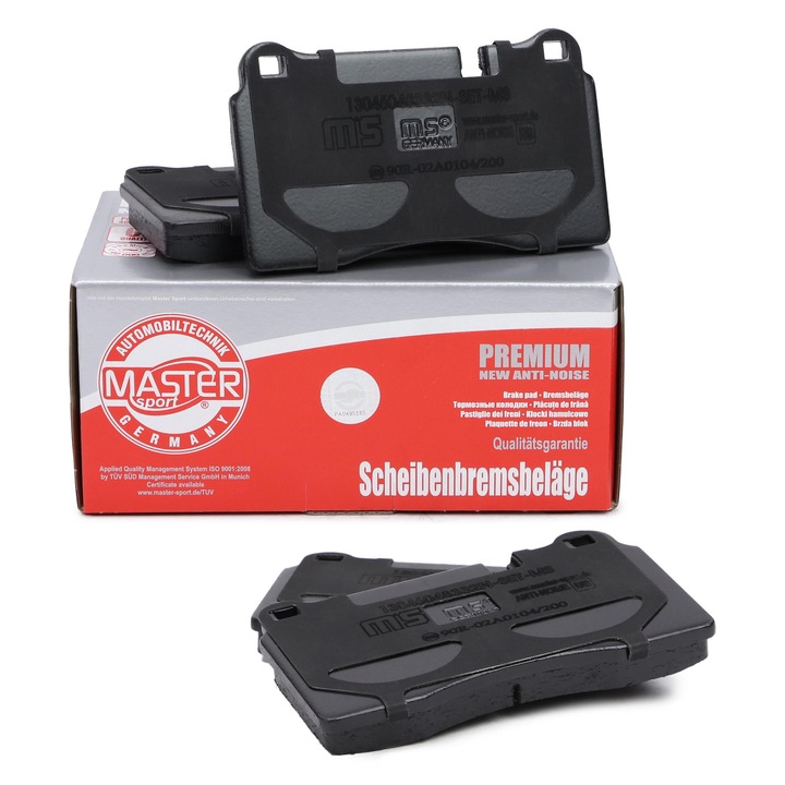 Fékbetét készlet Master-Sport, CUPRA ATECA, LEON, FORMENTOR, SEAT LEON, VW TOUAREG, 132x77,4mm, 17,1mm vastagság