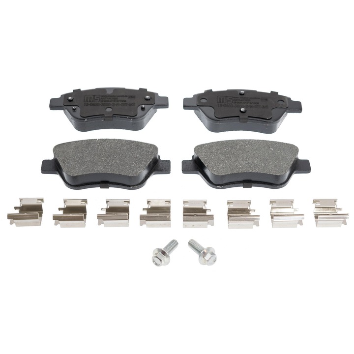 Master-Sport fékbetét készlet FIAT 500, DOBLO, PALIO, PANDA, 123x53mm, 18mm vastagság