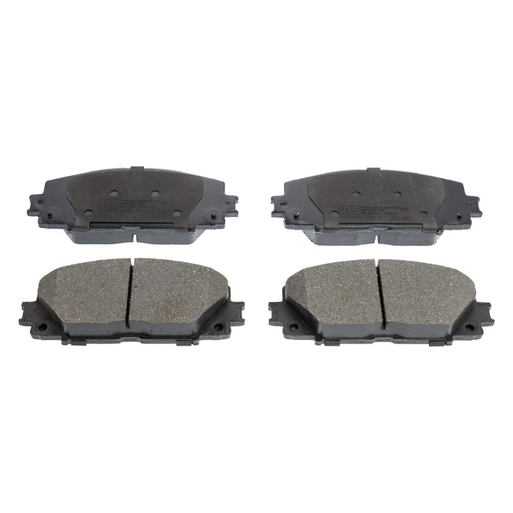 Master-Sport fékbetét készlet Toyota Yaris, Ractis, Verso S, 123x54,1mm, rezgéscsillapítóval
