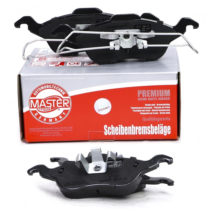Master-Sport fékbetét készlet Ford Focus I-hez, 178x58,2x60,8mm, lengéscsillapító tartóval
