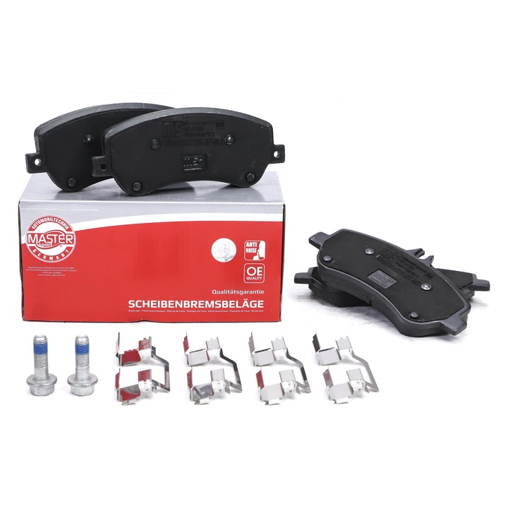 Master-Sport fékpofa készlet Mercedes-Benz GLK osztály (X204) számára, 165x20,8mm, 4 darab