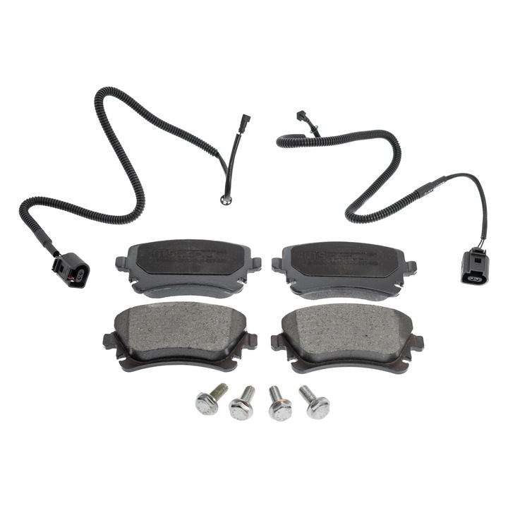 KLOCKI HAMULCOWE SET Master-Sport, VW PHAETON, 640x116x59,1mm, 4 suruburi, culoare neagra