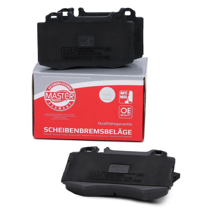 Master-Sport fékbetét készlet Mercedes CLK (C209, A209), CLS, SL, C, E, S, SLK, 120x71,6mm, kopásérzékelő nélkül