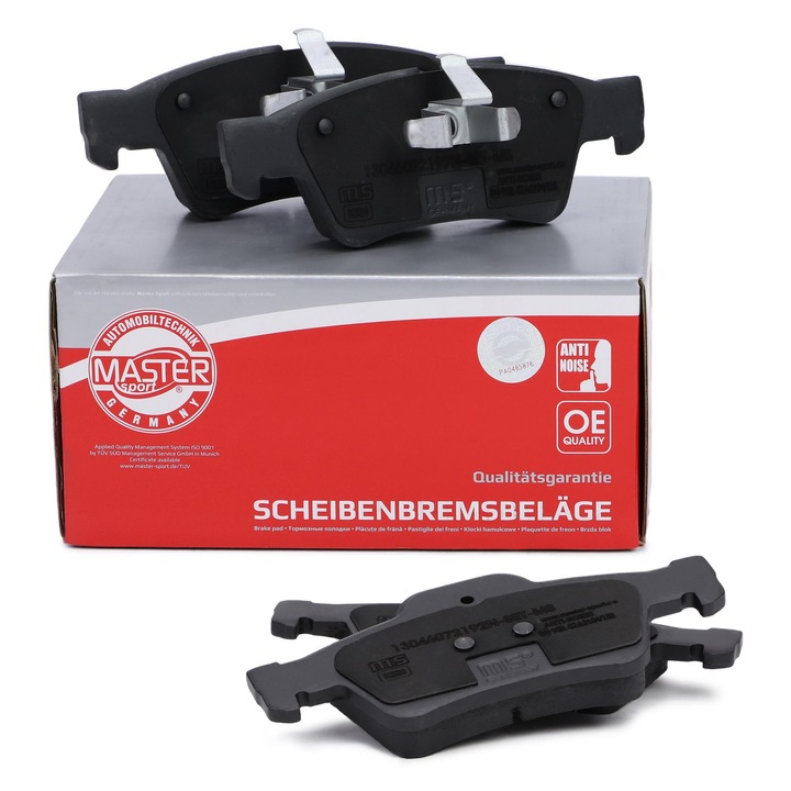 FÉKBETÉT KÉSZLET Master-Sport, MERCEDES GL (X164), M (W164), R (W251, V251), 140x51,6x17,7mm, többszínű