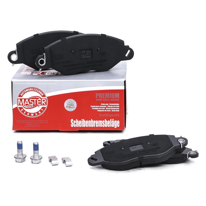 Fékbetét készlet Master-Sport, Ford Transit, 2 darab, kopásérzékelővel, 168x64mm
