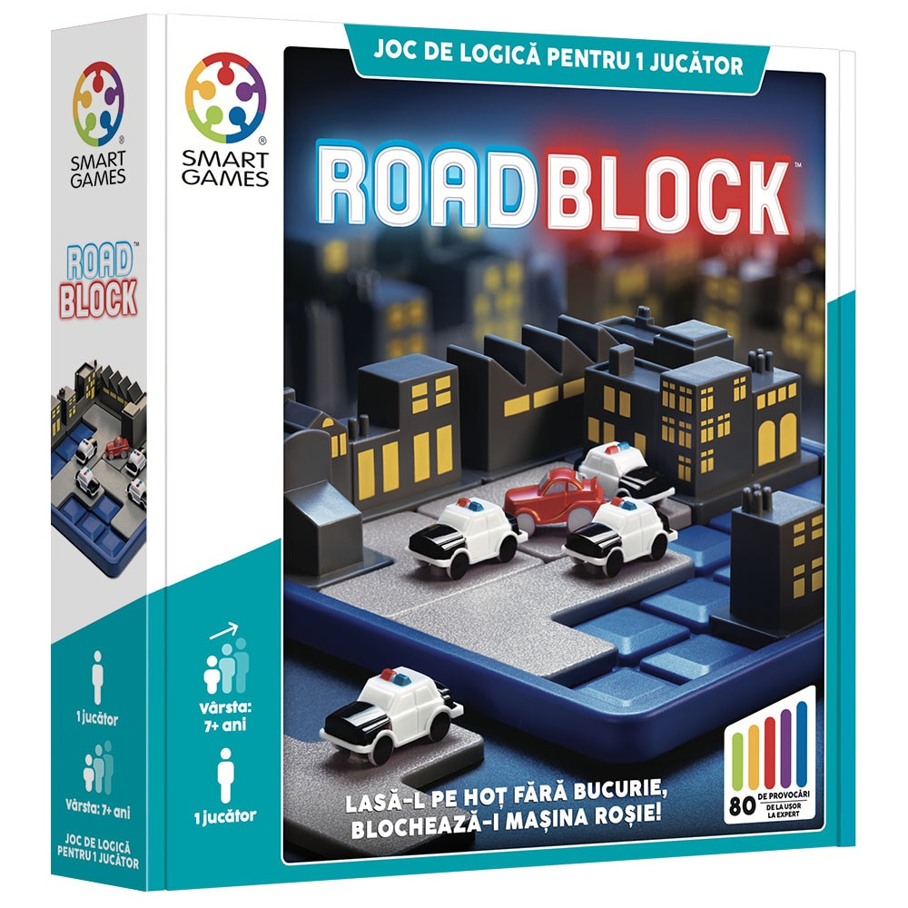 Joc Smart Games - RoadBlock, +7 ani, lb. romana