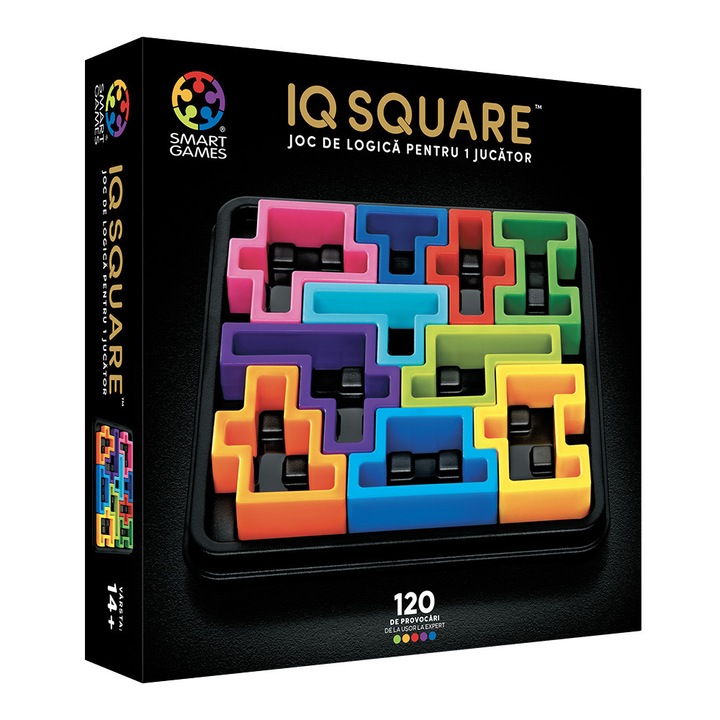 Joc Smart Games - IQ Deluxe, Square, +14 ani, lb. romana