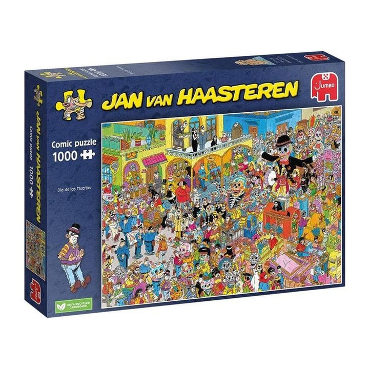 Jumbo 1000 db-os puzzle - Jan van Haasteren - Dia de Los Muertos (00614)