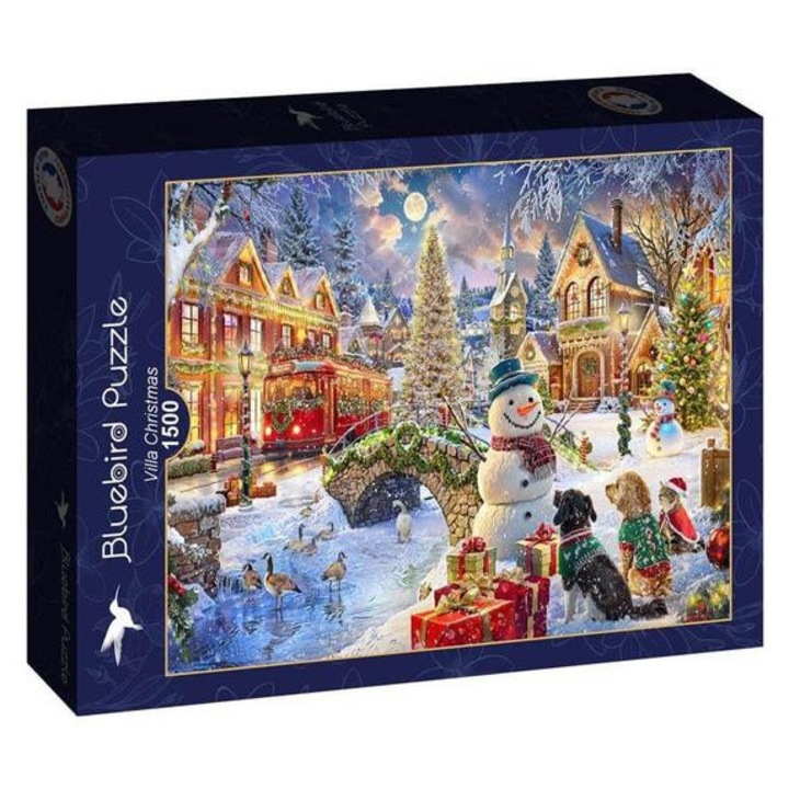 Bluebird 1500 db-os пъзел - Villa Christmas (91095)