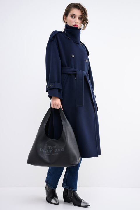 Marc Jacobs, Geanta hobo din piele The Sack, Negru