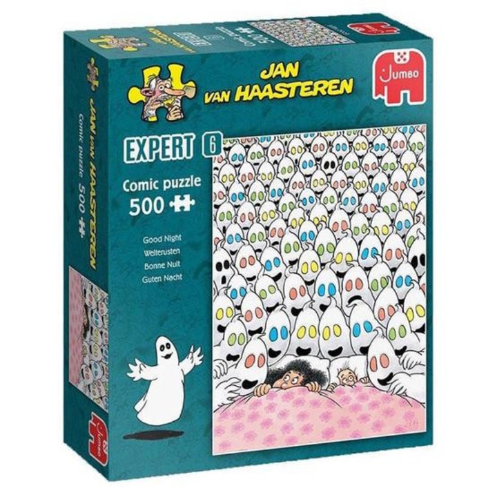 Jumbo 500 db-os puzzle - Jan van Haasteren - Лека нощ (00312)