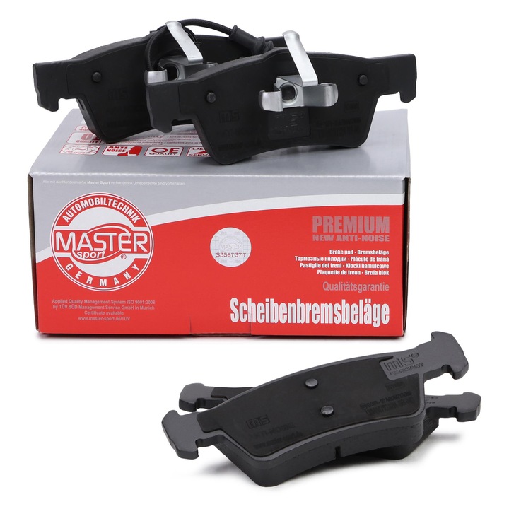 FÉKBETÉT KÉSZLET Master-Sport, VW CALIFORNIA T5, MULTIVAN T5, TRANSPORTER T5, 310x19mm, 141x50,9mm, 141x53,9mm