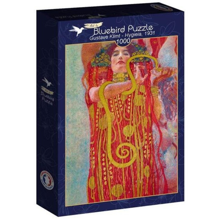 Bluebird 1000 db-os puzzle - Hygieia, Gustave Klimt, 1931 (60278)