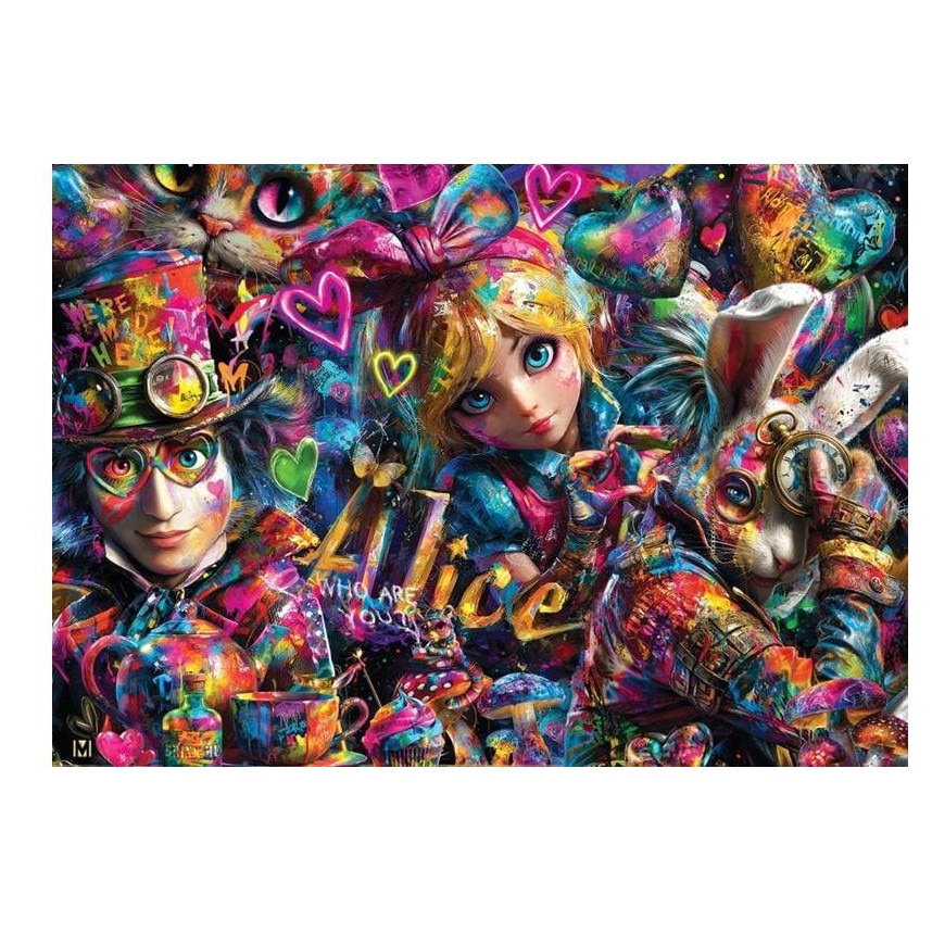 Bluebird 2000 db-os puzzle - Alice in Graffitiland (91057) - eMAG.ro