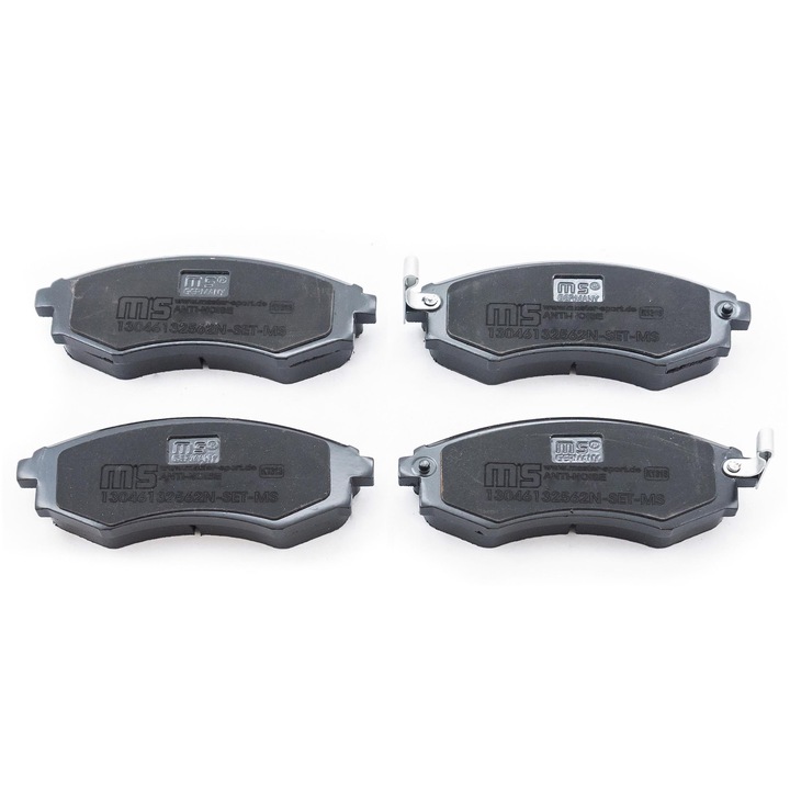 Master-Sport fékbetétkészlet, Daewoo Korando, Kia Joice, Hyundai, Nissan, 137x54,5mm, akusztikus érzékelővel