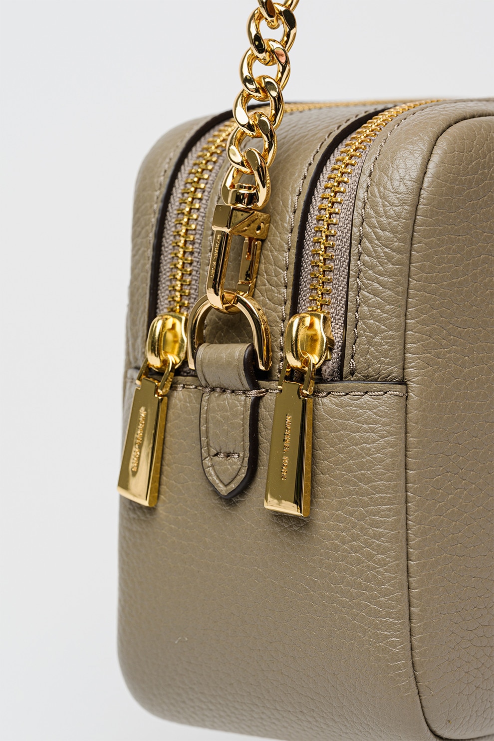 Michael Kors, Geanta crossbody de piele Bryant, Maro taupe - eMAG.ro