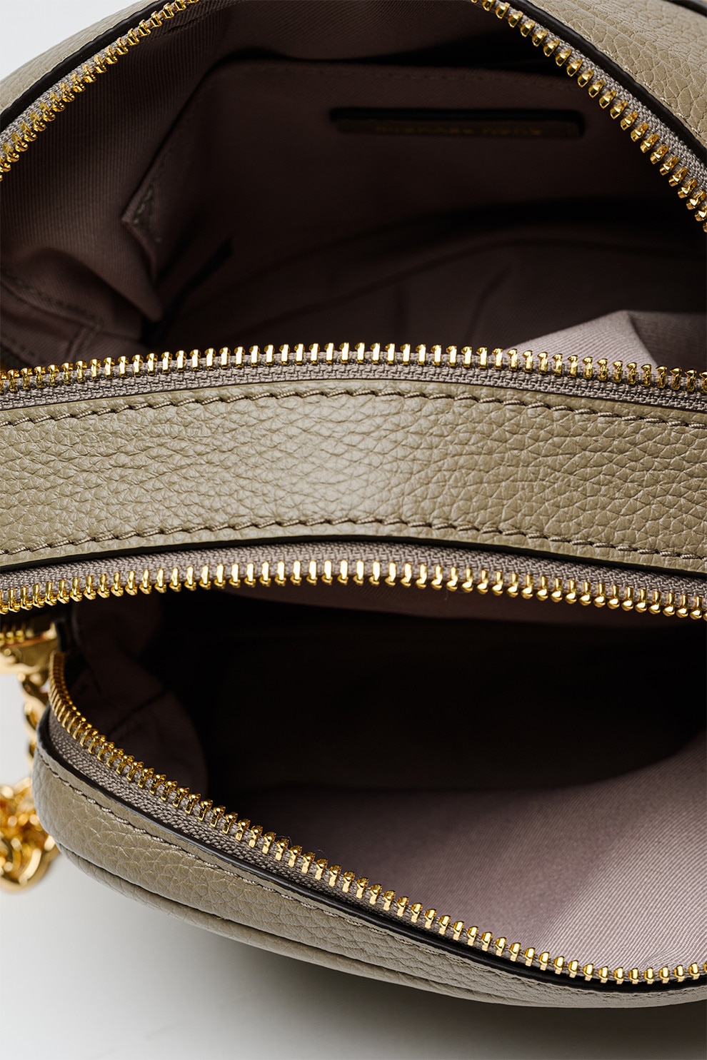 Michael Kors, Geanta crossbody de piele Bryant, Maro taupe - eMAG.ro