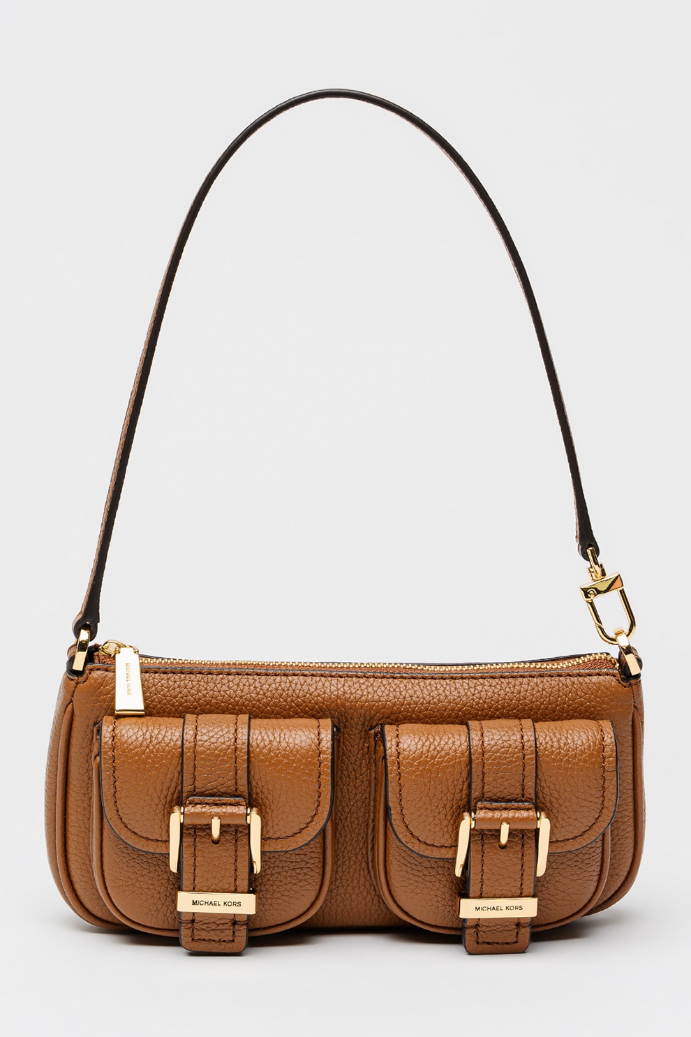 mmmsakura。 Michael Kors, Geanta de piele cu bareta de umar si aspect marmorat