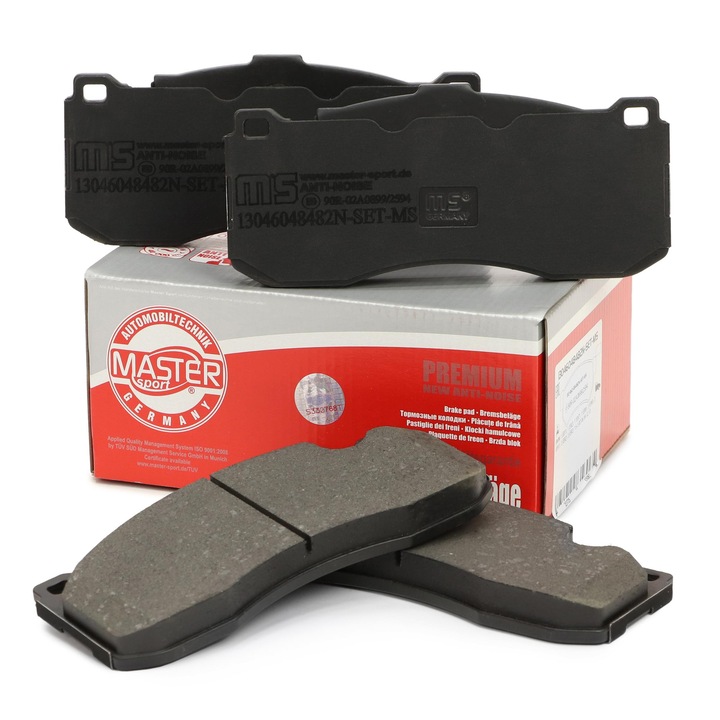 Master-Sport fékbetét készlet BMW 1 (E81, E87) / Coupe (E82) / Cabriolet (E88) modellekhez, 165x73,4mm