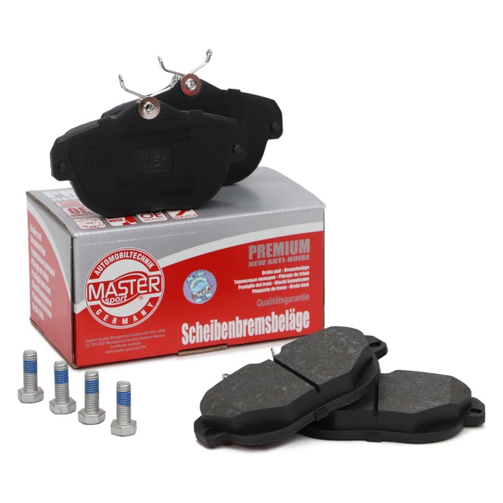 Master-Sport fékbetét készlet, CITROEN C6 (TD_), 4 darab, 16,7mm, 114x62,8mm