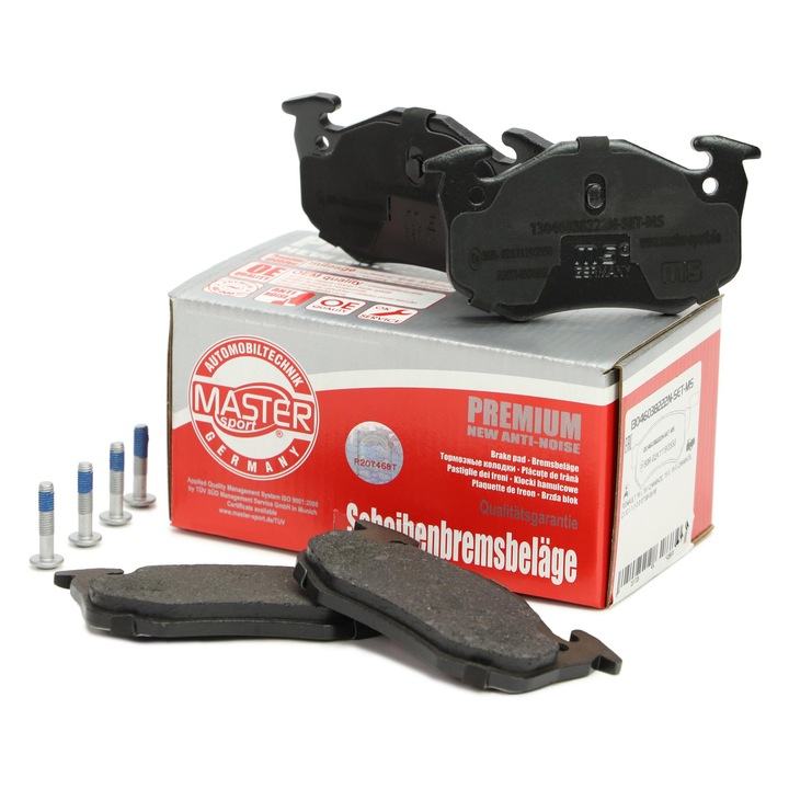 KLOCKI HAMULCOWE SET Master-Sport, pentru RENAULT 19 I, 19 II, CLIO I, 105x55mm, 4 bucati