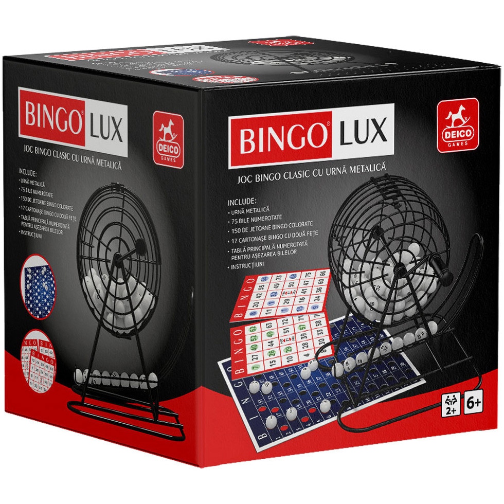 Joc Deico Games, Bingo Lux, 2+ jucatori, +6 ani