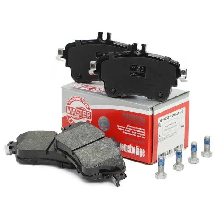 Fékbetét készlet, Master-Sport, Mercedes A (W176), B (W246, W242), 4 darab, 129x71,2mm