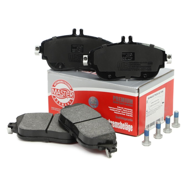 Master-Sport fékbetét készlet Mercedes-Benz CLA, A, B, GLA (X156) típusokhoz, 19,3mm, 144x71,5mm