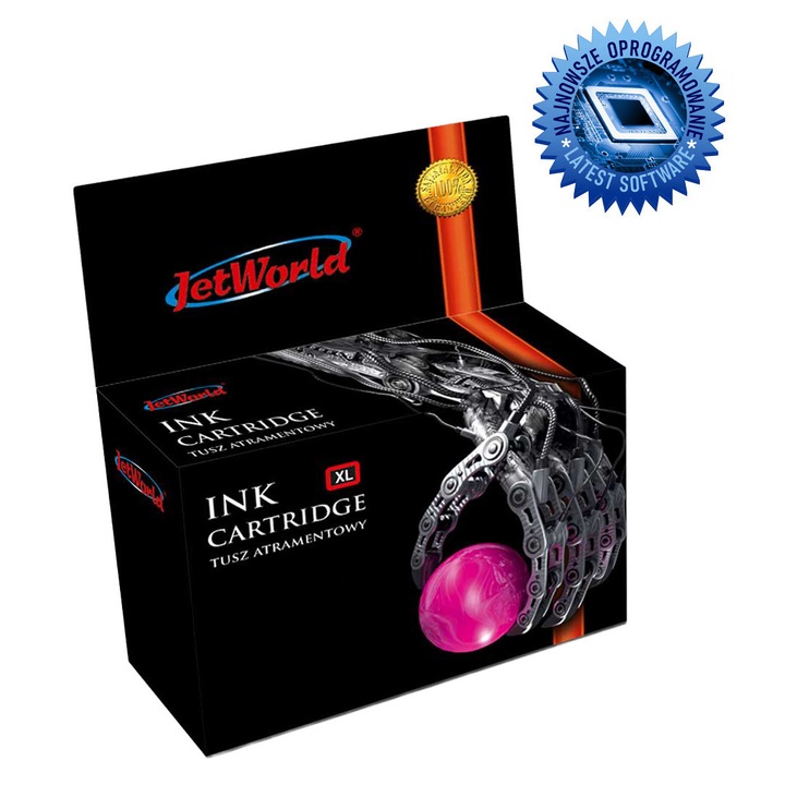 Cartus imprimanta JetWorld, zamiennik HP 976 XL, magenta, refabricat