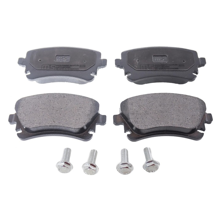 FÉKBETÉT KÉSZLET Master-Sport, AUDI A4 B7, A6 C5, A8 D3, 116x59mm, 17,5mm vastagság