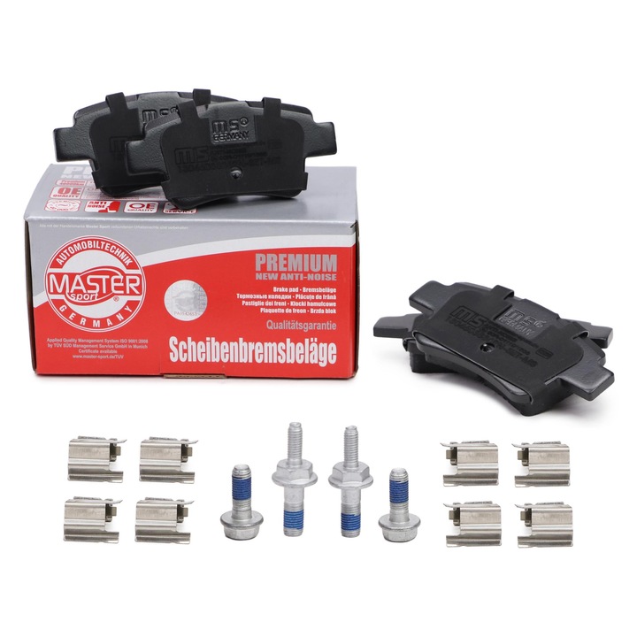 Fékbetét készlet Master-Sport, Citroen C4 Grand Picasso I (UA_), C4 Picasso I (UD_), 16,3mm, 102x48,2mm
