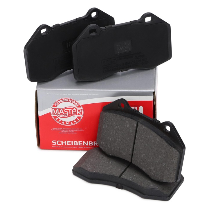 Set placute de frana Master-Sport, Renault Clio III, Megane II, 15,2mm, 125x70,3mm