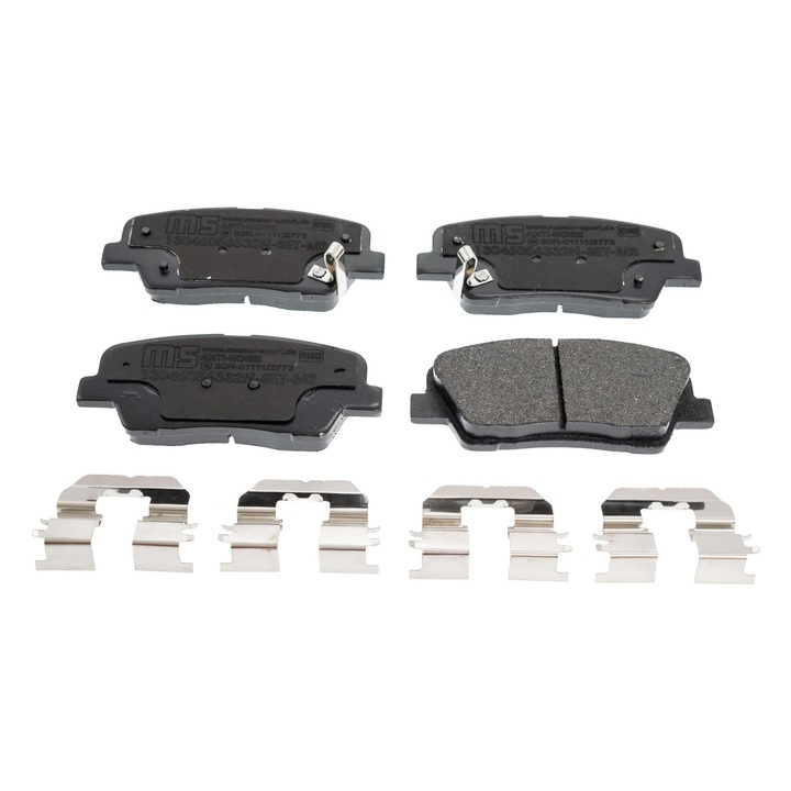 FÉKBETÉT KÉSZLET Master-Sport HYUNDAI SANTA FE, SANTA FE II, KIA SORENTO II, 15,8mm, 117x48,4mm