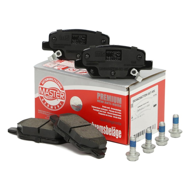 Master-Sport fékbetét készlet FIAT TIPO Kombi/Liftback/Sedan-hoz, 100x42mm, akusztikus kopásjelzővel