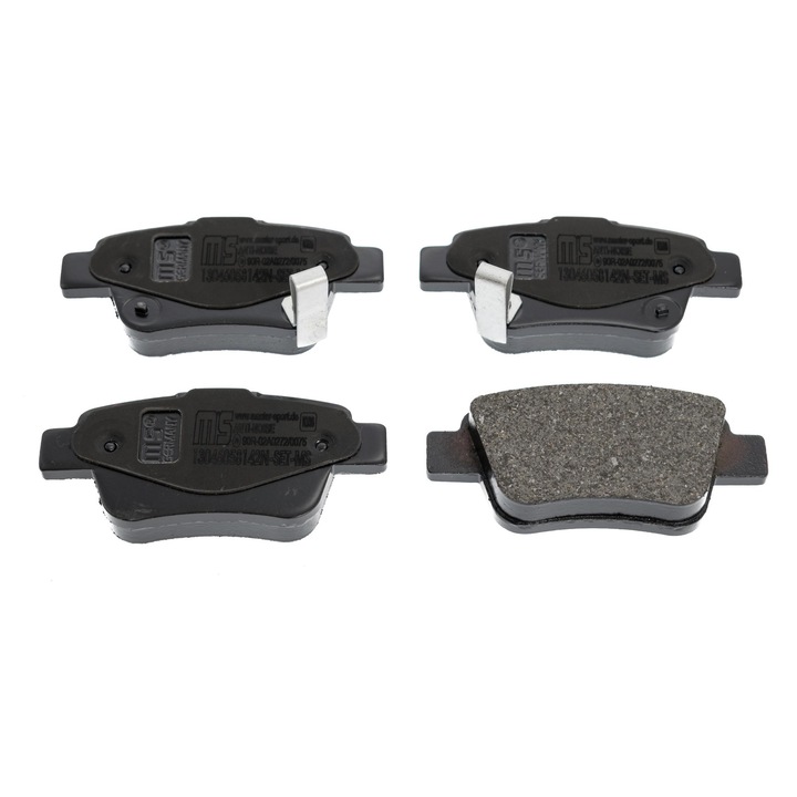 FÉKBETÉT KÉSZLET Master-Sport TOYOTA AVENSIS, COROLLA, PREVIA III típusokhoz, kopásjelzővel, 102x45,8mm