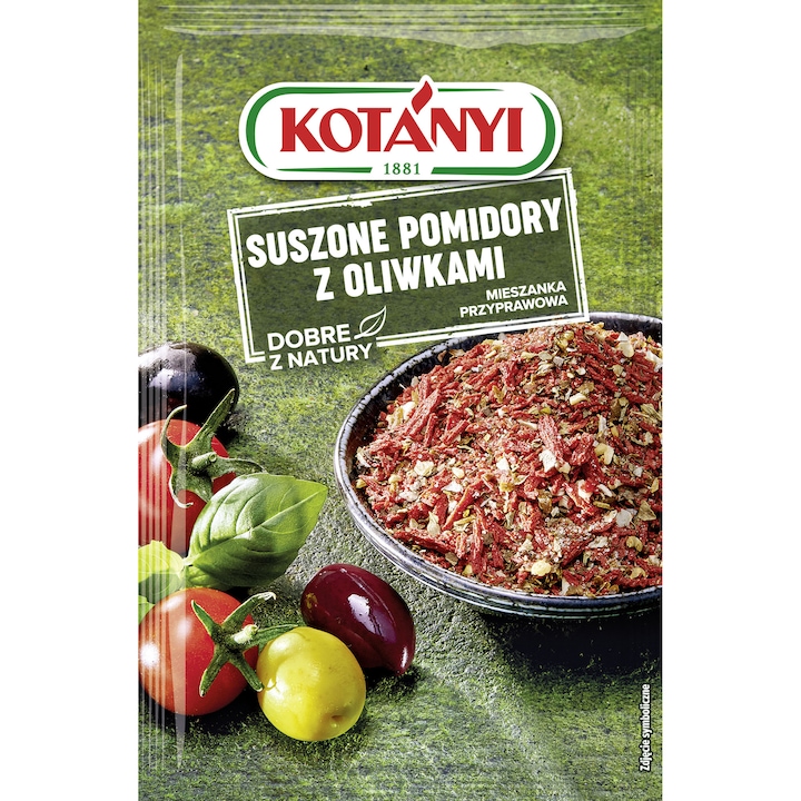 Amestec de condimente cu rosii uscate si masline, KOTANYI, 22g