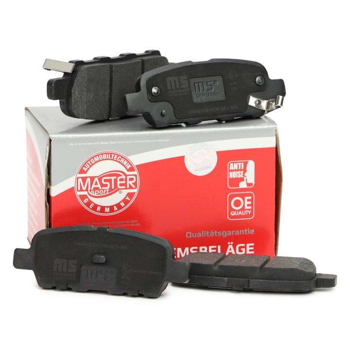 KLOCKI HAMULCOWE SET Master-Sport, pentru SUZUKI GRAND VITARA II, INFINITI, NISSAN, RENAULT, 14,2mm, 106x39,4mm