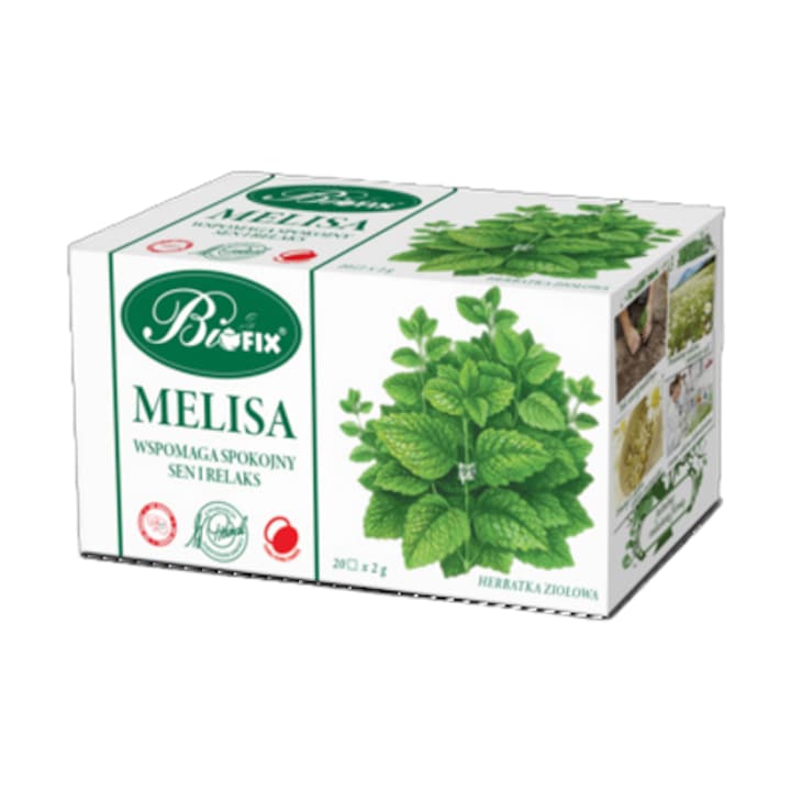Bifix Melisa Ziółowa Expres 40g tea, Relaxáló, Lengyelország