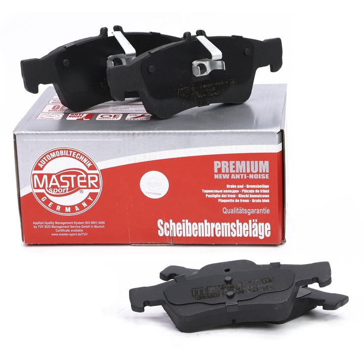 FÉKBETÉT KÉSZLET Master-Sport MERCEDES CLS, E, S, SL, 16,7mm, 140x57,5mm, 141x59,4mm