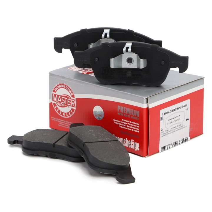 Fékbetét készlet Master-Sport, DACIA DOKKER, NISSAN JUKE, RENAULT, 155x64,7mm, 155x59,4mm