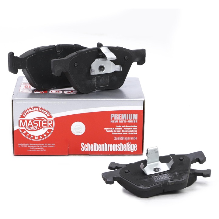 Master-Sport fékbetét készlet BMW 5 (F10), 5 Touring (F11) típusokhoz, 155x63,4mm, lengéscsillapító tartóval