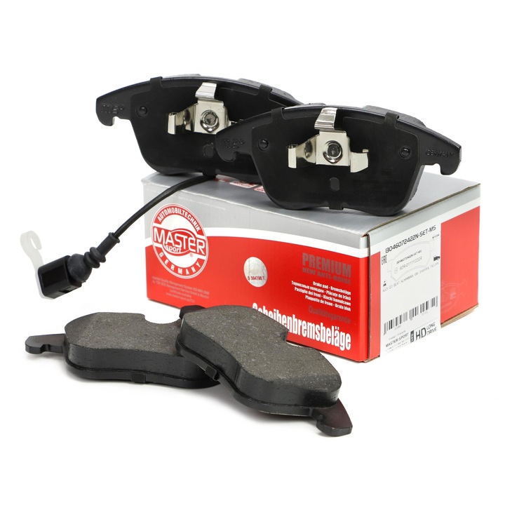 Master-Sport fékbetétkészlet Audi Q3, SEAT Alhambra, VW, 155x72,1mm, 2,08kg