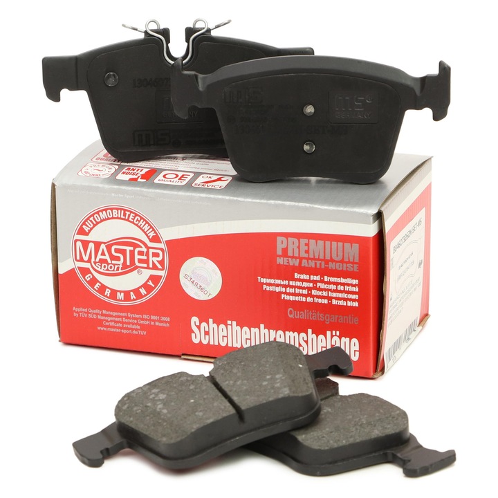 FÉKBETÉT KÉSZLET Master-Sport, Jaguar E-PACE, F-PACE, XE, XF, Land Rover, Volvo, 15,5mm, 122x56,2mm