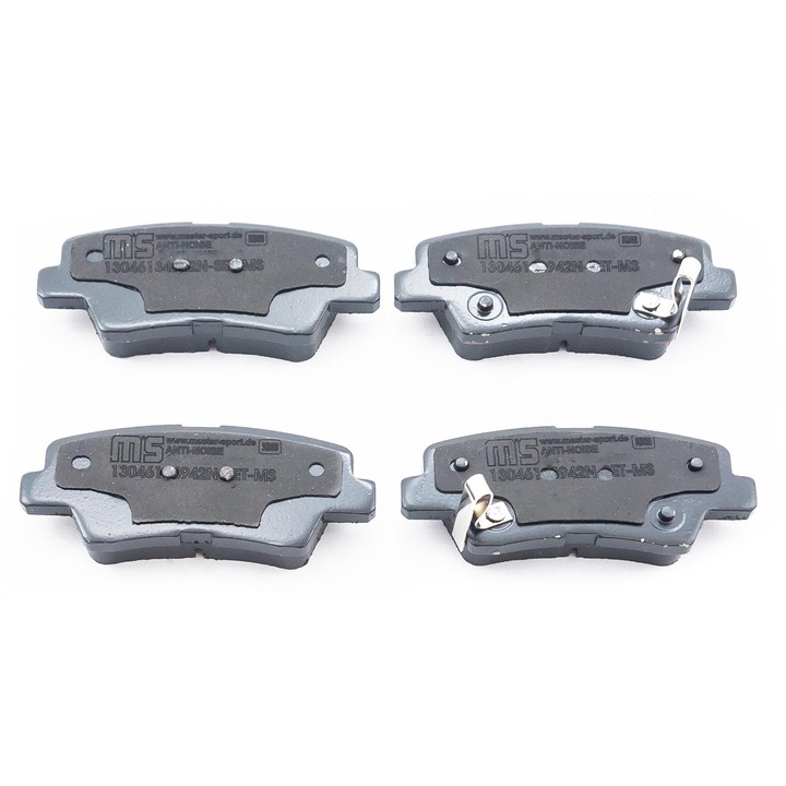Master-Sport hátsó fékbetét készlet, kompatibilis Hyundai, Kia, Ssangyong, 99,8x15,5x41,2mm, lengéscsillapító tartóval