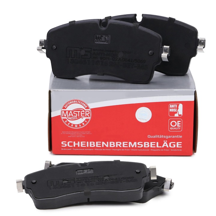 FÉKBETÉT KÉSZLET Master-Sport, LAND ROVER DISCOVERY SPORT, RANGE ROVER EVOQUE, 175x79mm, 16,7mm