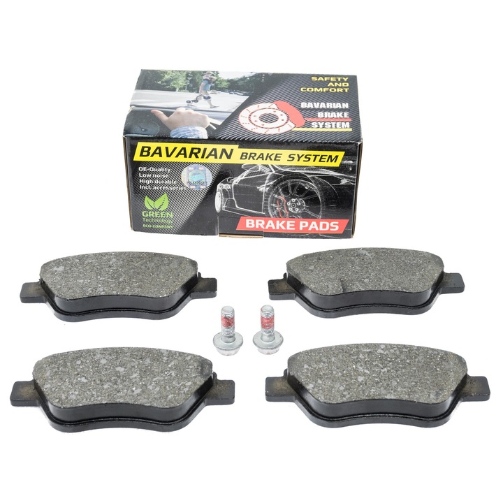 Fékpofakészlet Master-Sport, FIAT IDEA (350_), LANCIA MUSA (350_) típushoz, 123x53, 18,1mm, 2 csavar