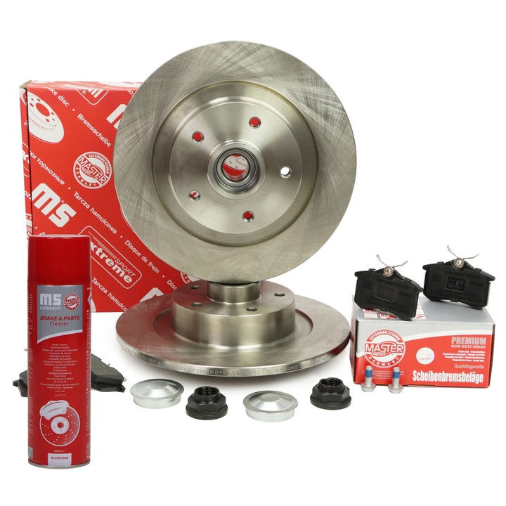 Master-Sport fékbetét és féktárcsa készlet, 290x90, 5 lyuk, 2.0 dCi, Renault Grand Scenic III-hoz